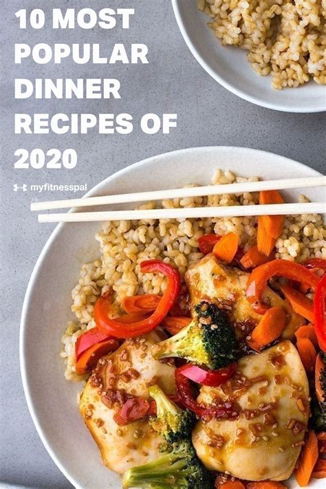 10 Most Popular Dinner Recipes Of 2020 Nutrition Myfitnesspal