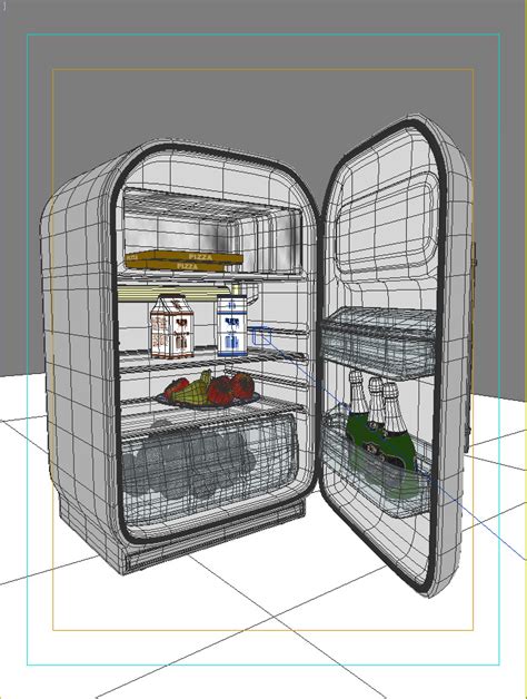 Refrigerator 3d Model Cgtrader