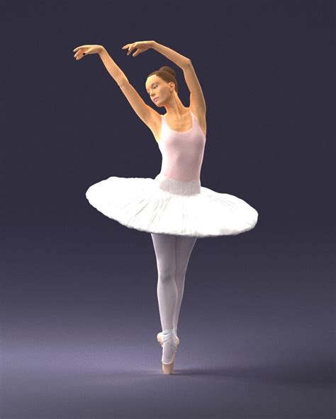 Ballerina 0116 3d Model