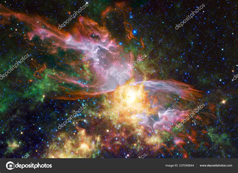 Awesome Nebula Billions Galaxies Universe Elements Image Furnished Nasa