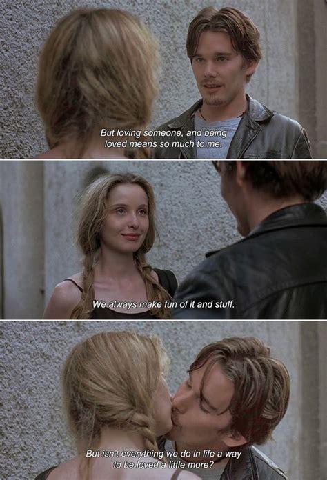 The story of washington d.c. Before Sunrise (1995)Celine: But loving someone, and being ...