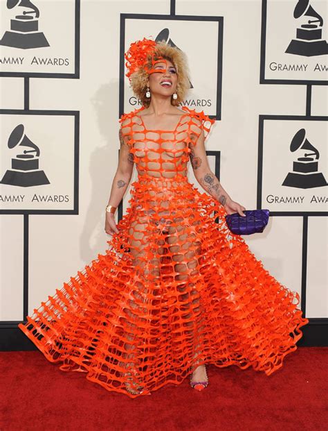 Grammys 2015 Joy Villa Leads Outrageous Red Carpet Outfits Daily Star