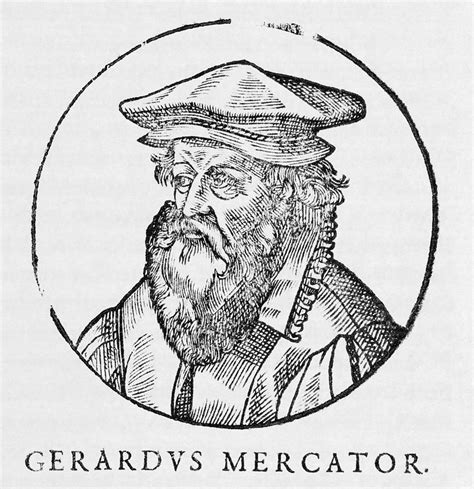 Gerardus Mercator Flemish Cartographer Photograph By Middle Temple Library