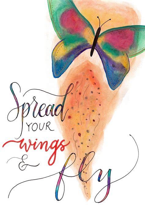 Spread Your Wings Fly Agape Design