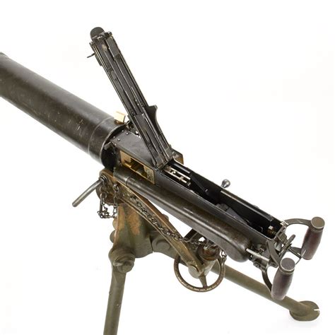 Original British Wwii Vickers Display Machine Gun With Tripod