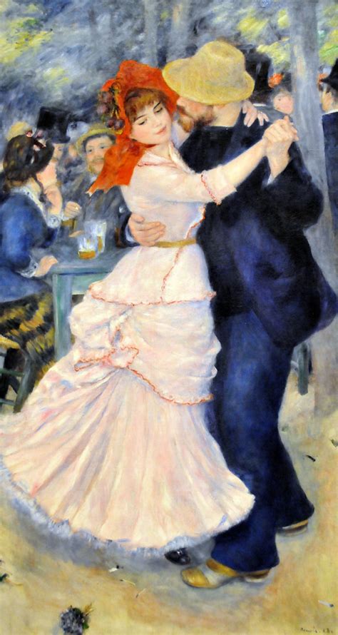 Pierre Auguste Renoir Dance At Bougival At Boston Museum Flickr