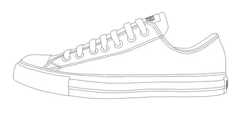 Shoes coloring page is wonderful fun for all ages. Converse ALL STAR low template by katus-nemcu.deviantart ...