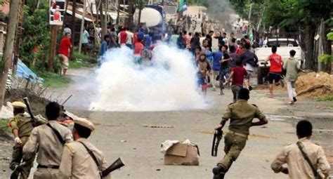 manipur violence intensifies despite govt protests news nation english