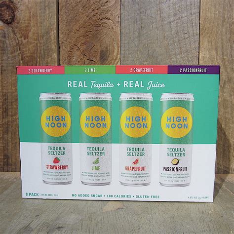 High Noon Tequila Seltzer Variety Pack 8 Pack Oak And Barrel