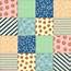 Patchwork Background With Different Patterns It Can Be Used For 