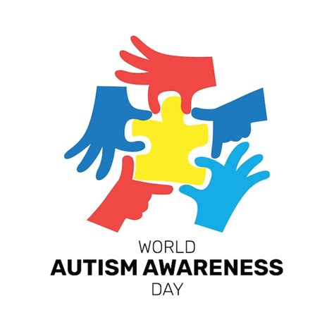 Premium Vector World Autism Awareness Day Design Illustration