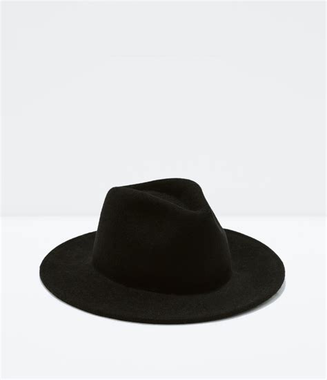 Wide Brim Felt Hat Man New This Week Zara United States Hipster