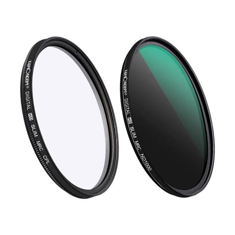 Kandf Concept 37mm Lens Filter Kit Nd1000 Neutral Density And Cpl