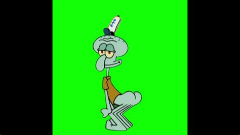 Squidward Twerking Greenscreen Youtube