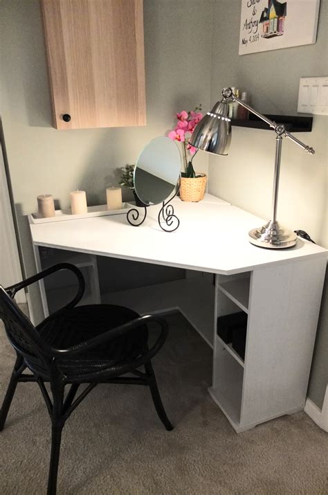 Magnificent Small Corner Desk With Storage Small Corner Desk Small
