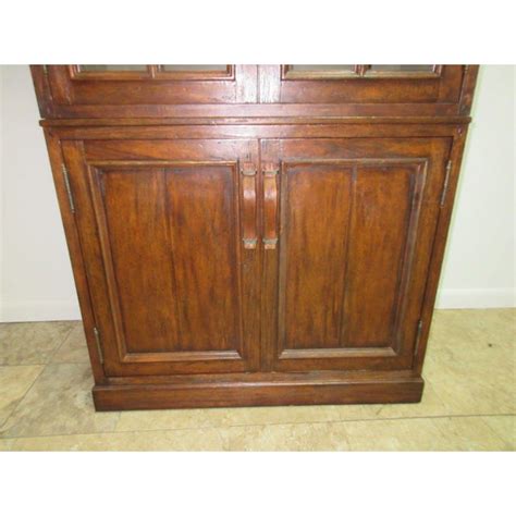 Compare prices on popular products in home furniture. Jonathan Charles Distressed Plank Walnut China Curio ...