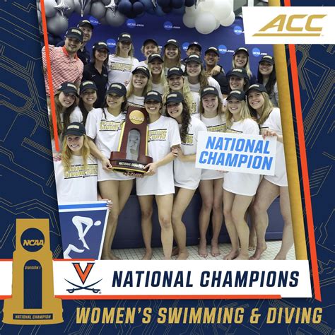 The Acc On Twitter National Champions 🏊🏆 Congratulations To
