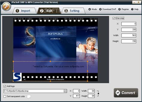 Our 100% free swf to mp4 converter allows you to change the format of your video file without the need to download the program. iPixSoft SWF to MP4 Converter Download