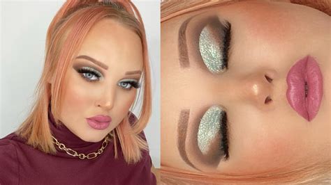 how to cut crease for hooded eyes 💚 teal green shimmer