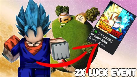 Code Dragonblox Is The Best Dragon Ball Game On Roblox 2x Luck Event