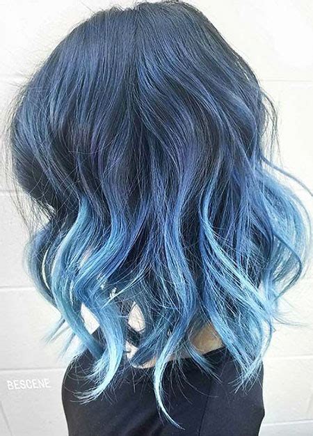 23 Different Blue Hair Color Ideas Hairstyles And Haircuts