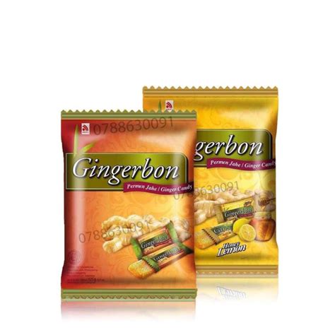 Gingerbon Chewy Ginger Candy With 2 Optional Flavors 125g Shopee Malaysia
