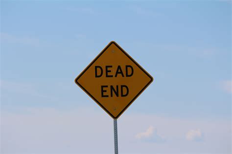 1920x1080 Wallpaper Yellow And Black Dead End Traffic Sign Peakpx