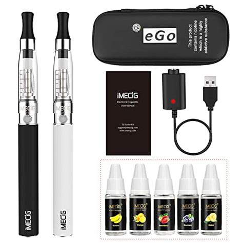 Imecig 2 Pack Ego Ce4 E Cigarette Starter Kit 1100mah Rechargeable