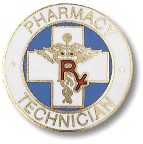 Emi Pharmacy Technician Emblem Pin