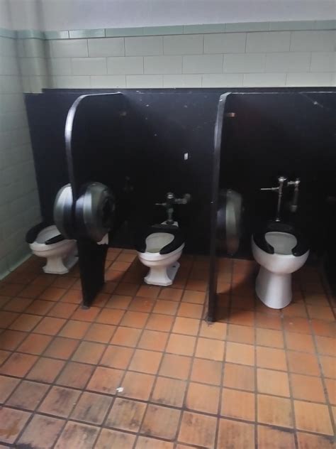 The Stalls In The Upstairs Boys Bathroom At My School Have No Doors R
