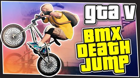 Gta 5 Online Bmx Death Jump Gta V Custom Games Youtube