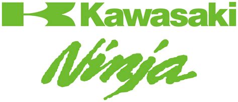 kawasaki ninja logo outline