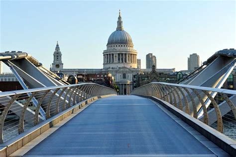 London Millennium Bridge London City Tour London Town London England