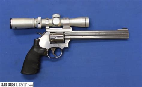 Armslist For Sale Smith And Wesson 647 Stainless 17 Hmr 85 Wscope