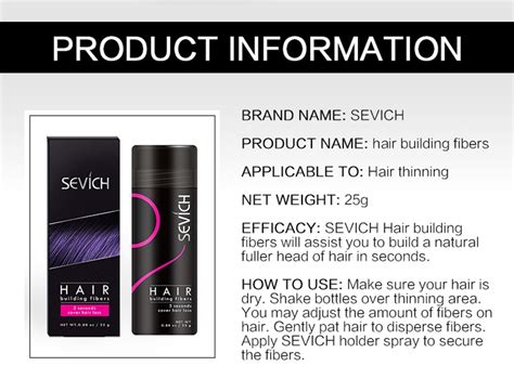 Thick Hair Care Spray 25g Keratin Hair Fibers Protein Building Fiber