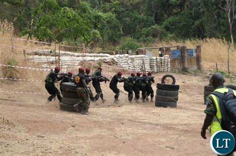 Zambia Special Forces Advanced Training Pass Out Parade In Pictures