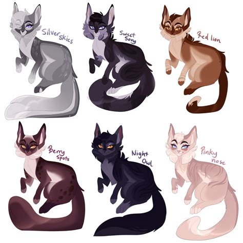 Custom Adoptables Closed By Viofey On Deviantart Warrior Cats Art Warrior Cat Oc Warrior