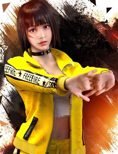 She is available at the store for 2000 cash. FPS Game | Free Fire | Kelly Yellow Fleece Jacket