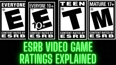 Esrb Video Game Ratings Explained Youtube