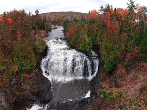 North Shore Fall Colors Fly Over Perfect Duluth Day