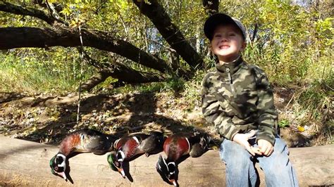 Wood Duck Hunting With Declan Oens 2015 Youtube