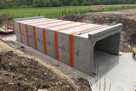 Precast Concrete Box Culvert Eastman Wi Precast Concrete Underground