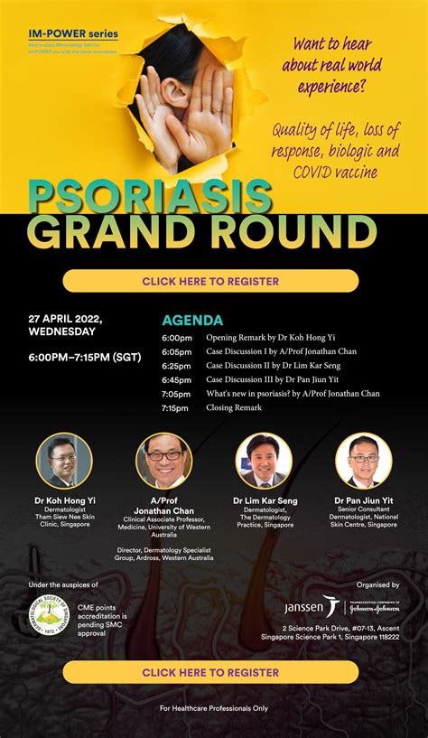 Psoriasis Grand Round Dermatological Society Of Singapore