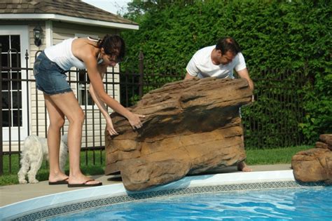 Regular exterior washing maintenance saves you money in the long run. American Falls Do-It-Yourself Swimming Pool Waterfall Kit