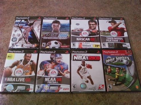 Lot Of 8 Brand New Playstation 2 Ps2 Games New And Sealed