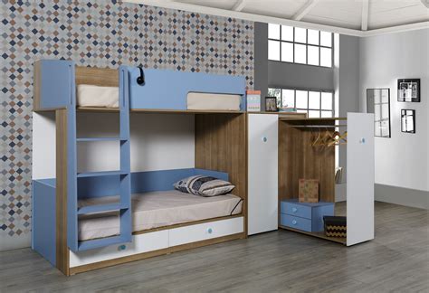 Ist der nachwuchs dem kleinkindalter entwachsen ändern sich die anforderungen an ein kinderbett drastisch. Kinderzimmer Smart Modernes Hochbett