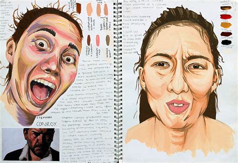 Art Sketchbook Ideas Creative Examples To Inspire High School Students
