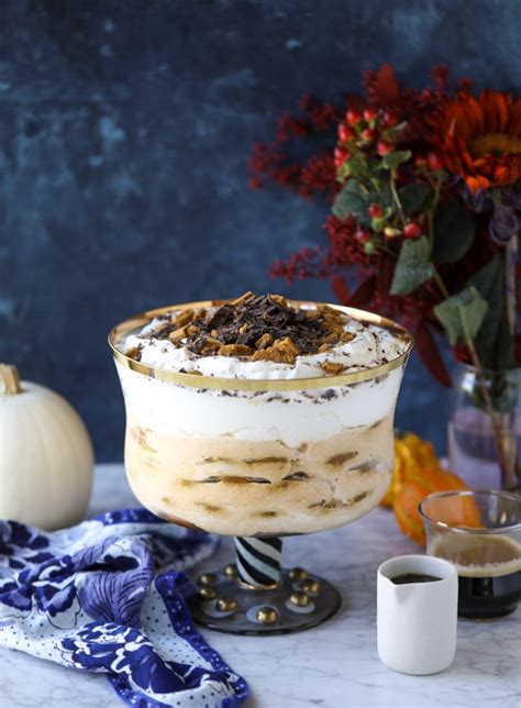 Pumpkin Tiramisu Maple Pumpkin Gingersnap Tiramisu Trifle