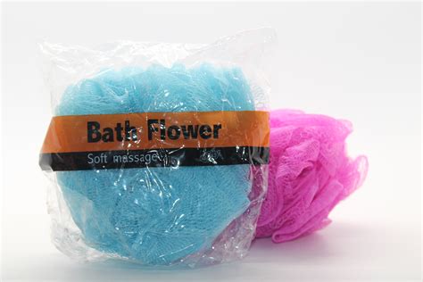 Bath Sponge Puff Assorted Colours In Bath Sponges From Simplex