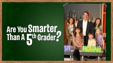 Are You Smarter Than A 5th Grader? Revived By FOX ...
